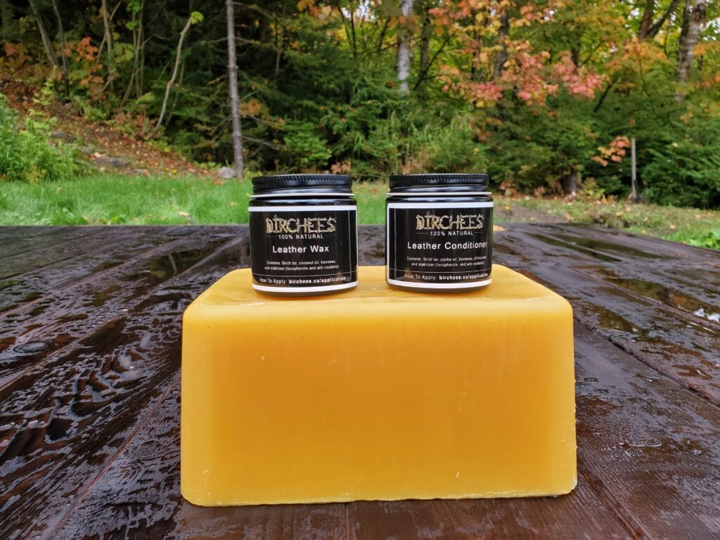 does beeswax penetrate leather